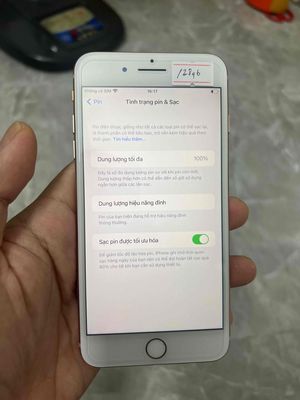 Apple iPhone 8 Plus 128GB Vàng đẹp full pin 100