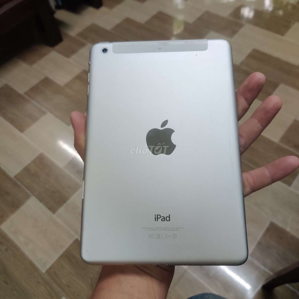 Ipad mini2 16g wifi only. Trắng tinh .. Mua bán Máy tính bảng tại Quận 6 Tp Hồ Chí Minh được đăng bởi tiến Phát Lộc  hình 2