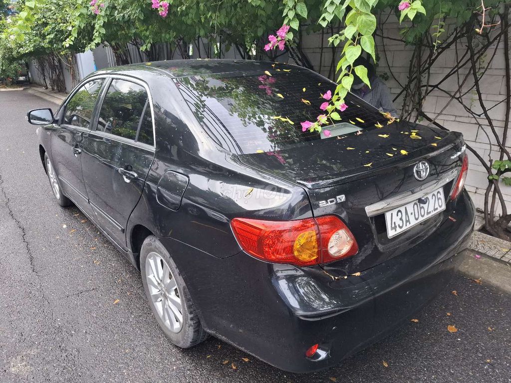 Toyota Corolla Altis 2009 2.0V - 95000 km. Mua bán Ô tô tại Quận Cẩm Lệ Đà Nẵng được đăng bởi Nguyễn Văn Thạnh hình 1