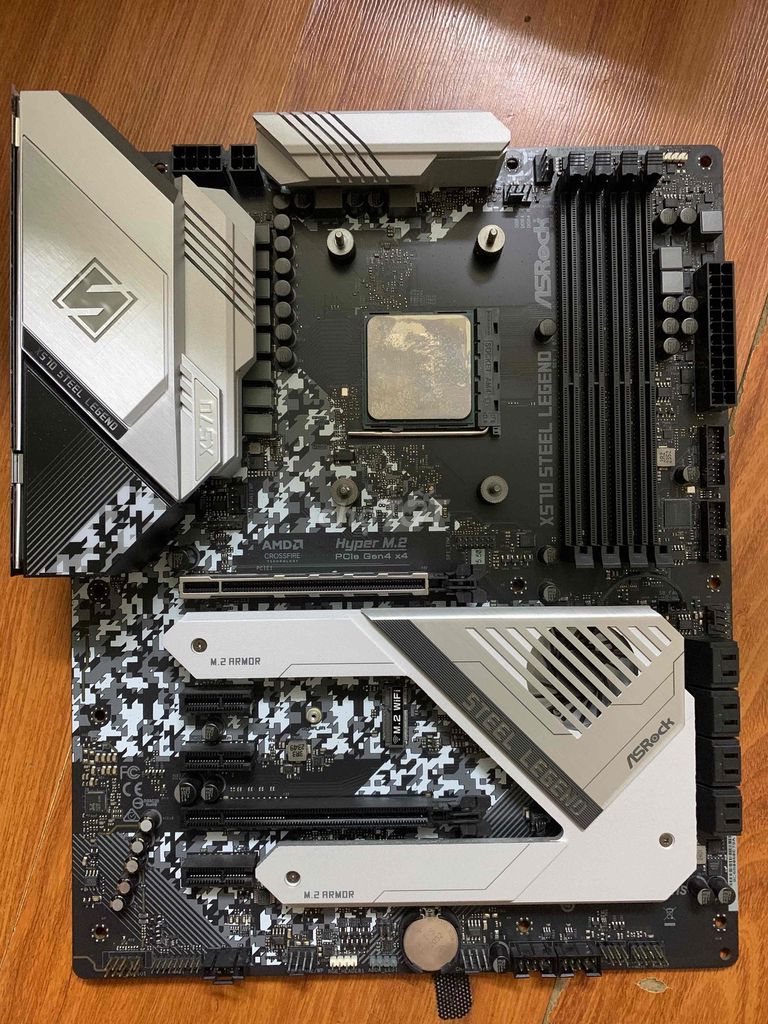 Bo mạch chủ ASRock X570 Steel Legend Đẹp keng. Mua bán Linh kiện (RAM, Card...) tại Quận 3 Tp Hồ Chí Minh được đăng bởi Đông Phương PC  hình 1