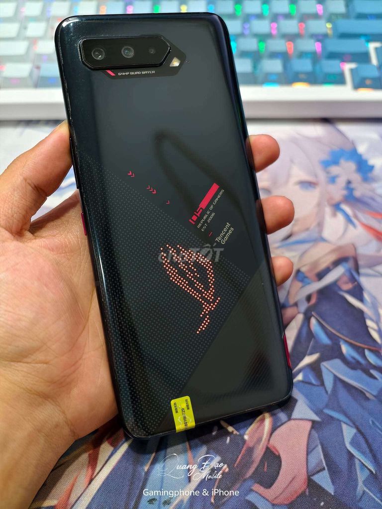 Rogphone 5s bản cao 16-256 ngoại hình đẹp. Mua bán Điện thoại tại Quận Hà Đông Hà Nội được đăng bởi Đạo Nguyễn hình 1