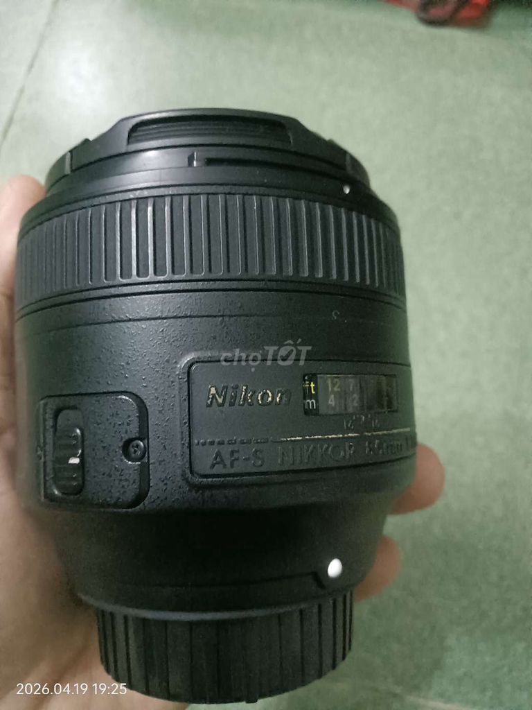 Ống kính Nikon AF-S Nikkor 85mm 1.8G Đen. Mua bán Máy ảnh, Máy quay tại Quận Ô Môn Cần Thơ được đăng bởi Binbin hình 1