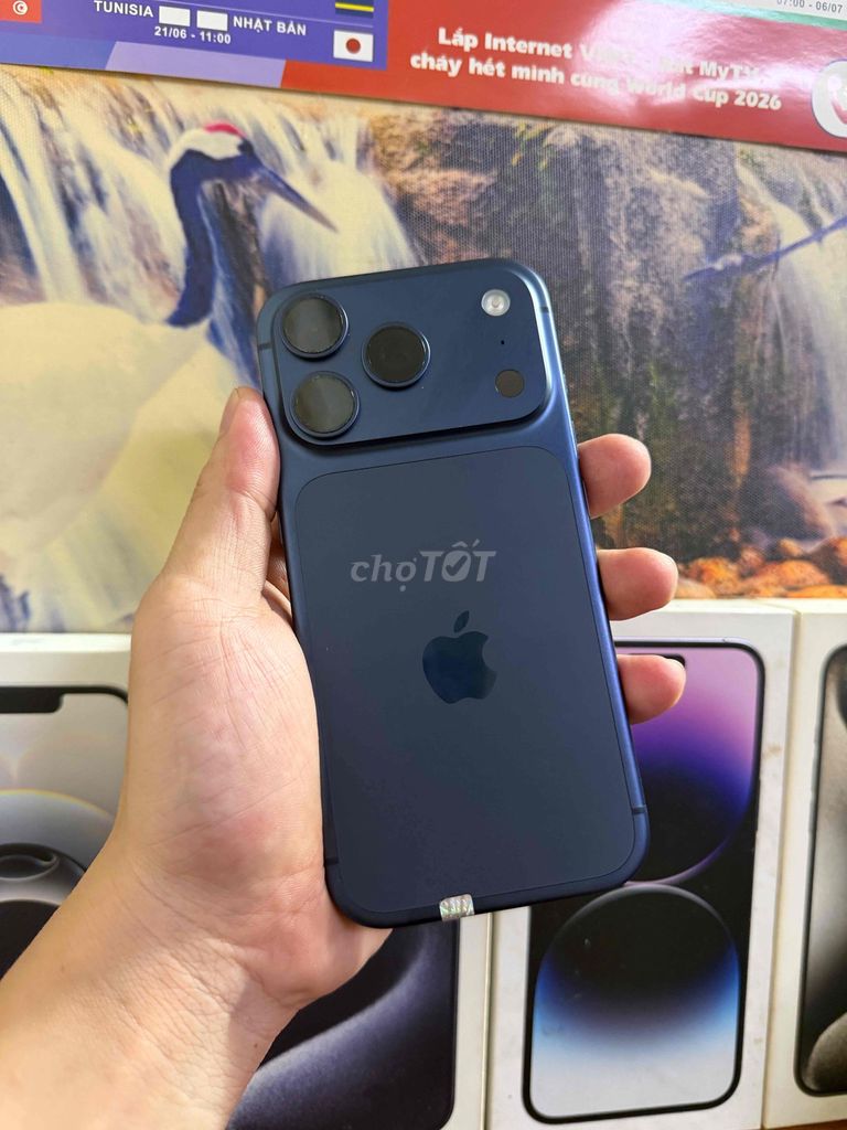 Apple iPhone 17 Pro 512GB Xanh 100%. Mua bán Điện thoại tại Quận 10 Tp Hồ Chí Minh được đăng bởi Nguyễn Văn Giáp hình 1