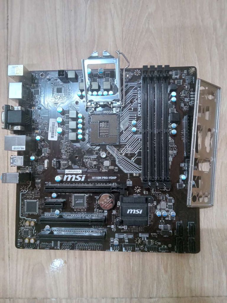 Main MSI H110M + i3 6100 chạy tốt. . Mua bán Linh kiện (RAM, Card...) tại Huyện Lâm Hà Lâm Đồng được đăng bởi Nguyen Thanh Chung hình 1
