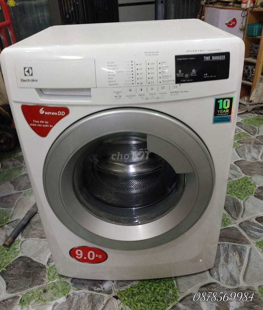 Máy giặtElectrolux 9kg inverter 3,8tr dễ sử dụng. Mua bán Máy giặt tại Quận Hà Đông Hà Nội được đăng bởi tuấn anh hình 1