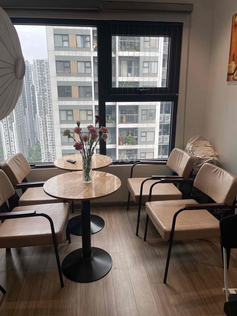 Bộ bàn ghế cafe Hiện đại Gỗ. Mua bán Bàn ghế tại Quận Nam Từ Liêm Hà Nội được đăng bởi Nguyệt Minh hình 1