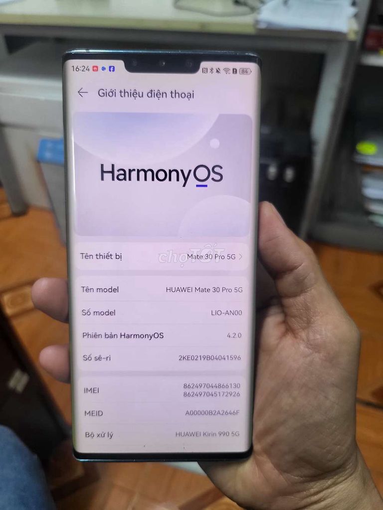 Huawei Mate 30 Pro 5G Xanh 256GB. Mua bán Điện thoại tại Huyện Hóc Môn Tp Hồ Chí Minh được đăng bởi Trung Hậu hình 1