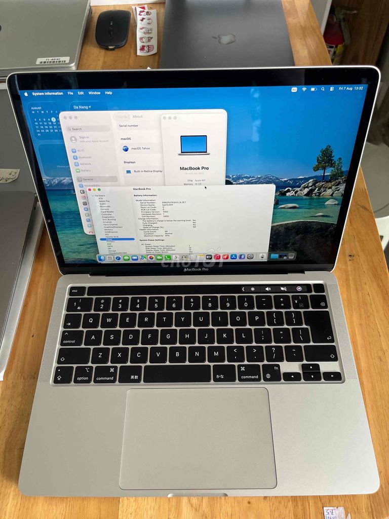 MacBook Pro M2 13 Ram 16GB ssd 256. Mua bán Laptop tại Quận Sơn Trà Đà Nẵng được đăng bởi BƠ BƯ Macbook Cũ hình 1
