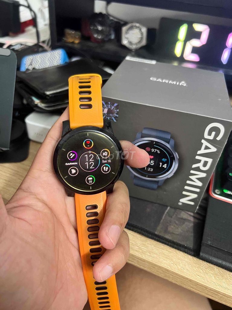 Garmin Venu 2 45mm Cam. Mua bán Thiết bị đeo thông minh tại Quận Phú Nhuận Tp Hồ Chí Minh được đăng bởi Tuấn Anh hình 1