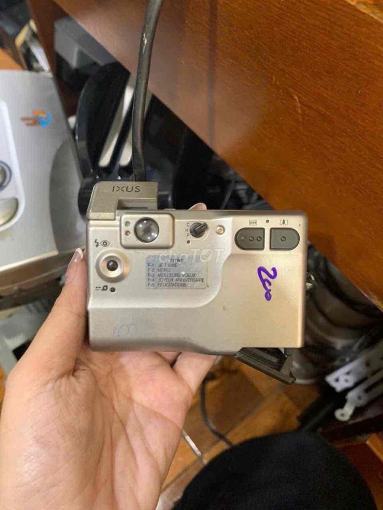 Máy ảnh Canon IXUS Bạc Xác. Mua bán Máy ảnh, Máy quay tại Quận Gò Vấp Tp Hồ Chí Minh được đăng bởi do cu nk hình 1