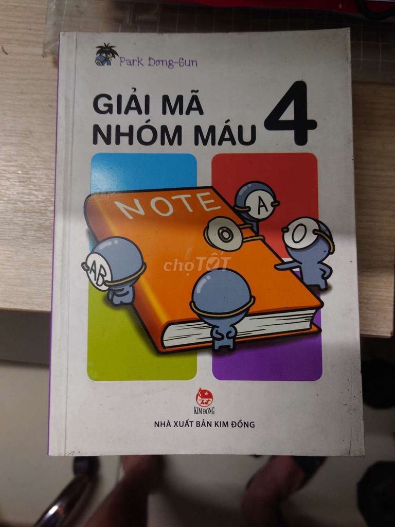 Sách Giải Mã Nhóm Máu truyện tranh. Mua bán Sách tại Quận 11 Tp Hồ Chí Minh được đăng bởi Hiền Tuấn Vương hình 1