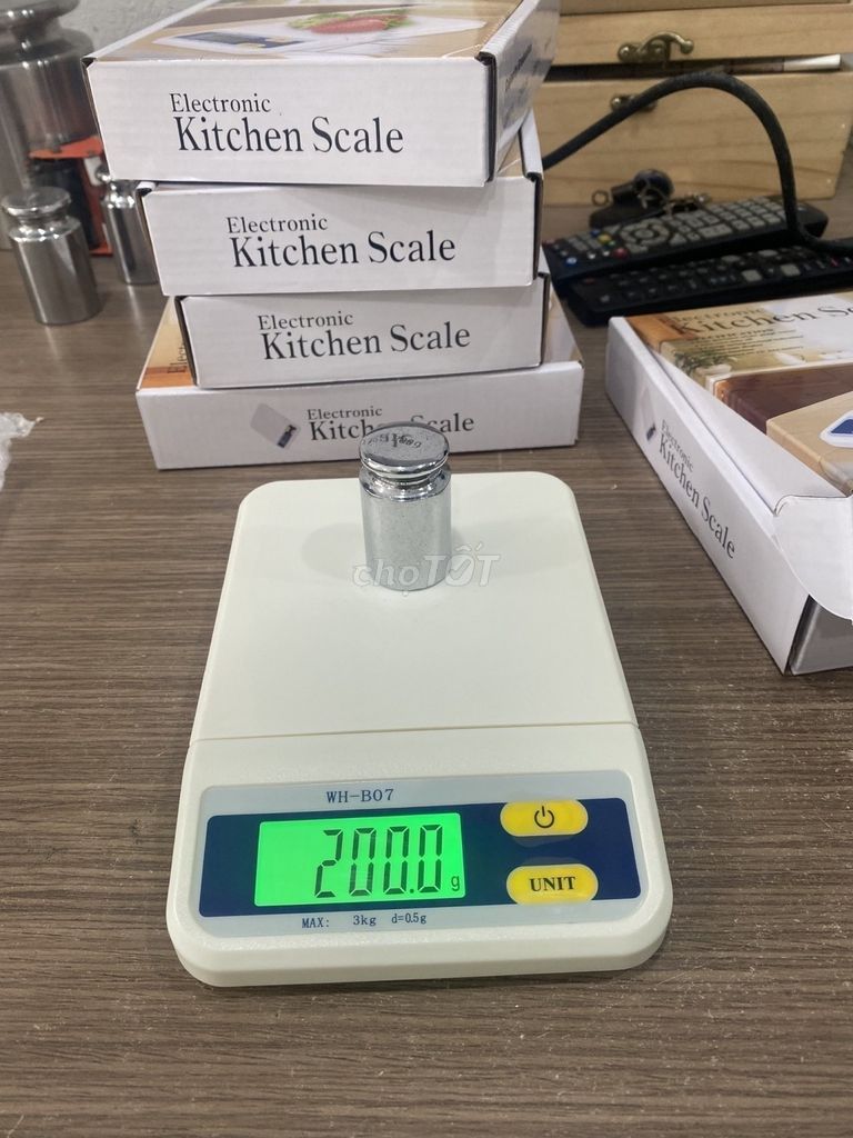 Cân điện tử B07 3kg Trắng. Mua bán Nội thất, đồ gia dụng khác tại Thành phố Buôn Ma Thuột Đắk Lắk được đăng bởi CÂN MINH QUANG hình 1