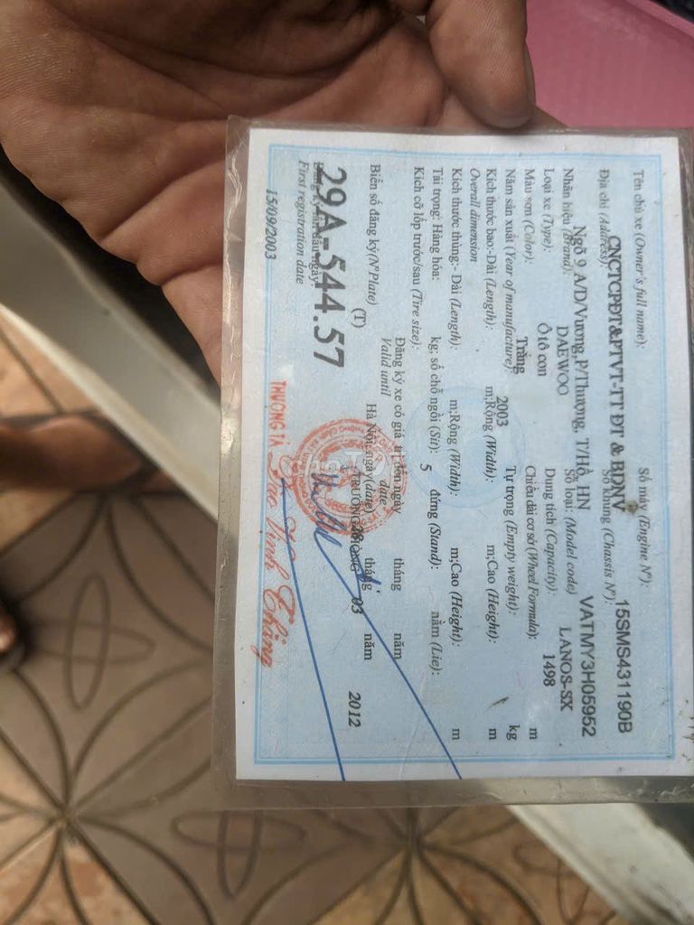 Xe hết kiểm chạy thì rất ok. Mua bán Ô tô tại Quận Bình Thuỷ Cần Thơ được đăng bởi Thiên Ân hình 5