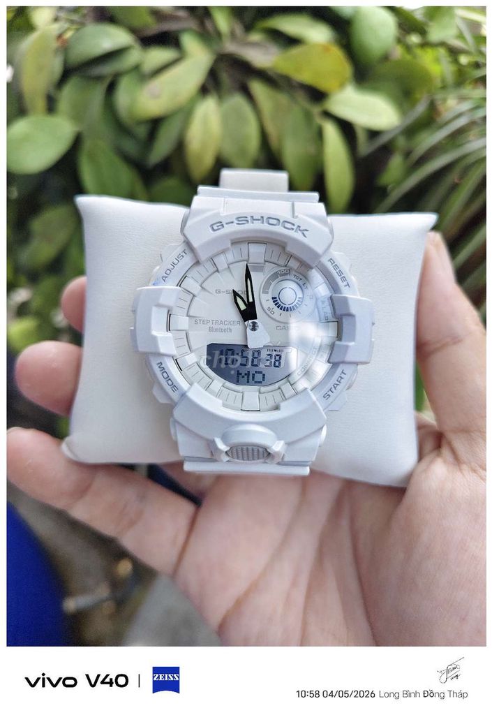Đồng hồ G-Shock GBA 800 Trắng. Mua bán Đồng hồ tại Huyện Gò Công Tây Tiền Giang được đăng bởi Tuấn Trung hình 1