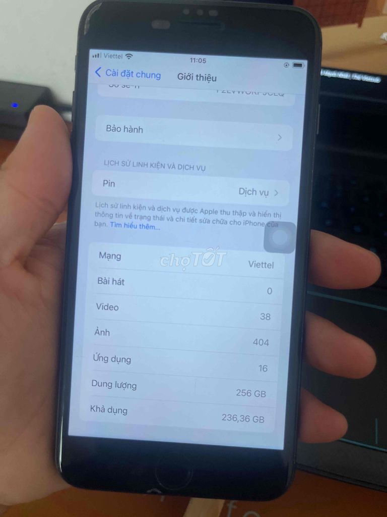 Apple iPhone 8 Plus 256GB Đen. Mua bán Điện thoại tại Huyện Kiên Lương Kiên Giang được đăng bởi minh tâm hình 1