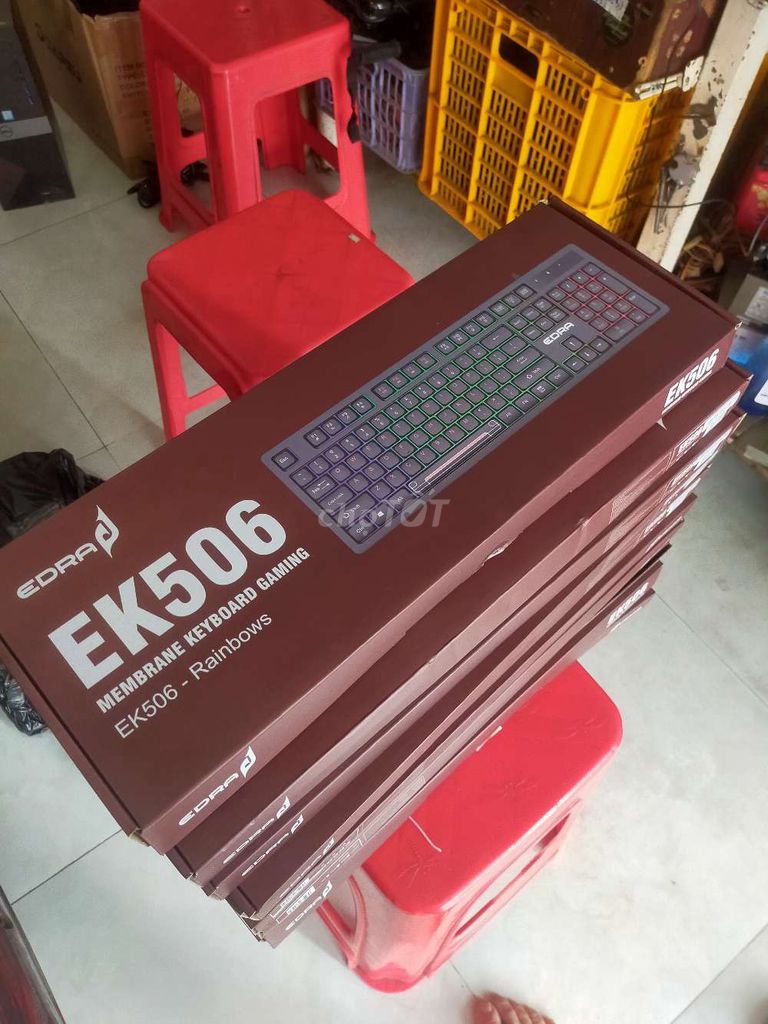 Bàn phím gaming EDRA EK506 LED RGB Mới. Mua bán Phụ kiện (Màn hình, Chuột...) tại Quận Ninh Kiều Cần Thơ được đăng bởi  Hiếu Computer Store hình 1