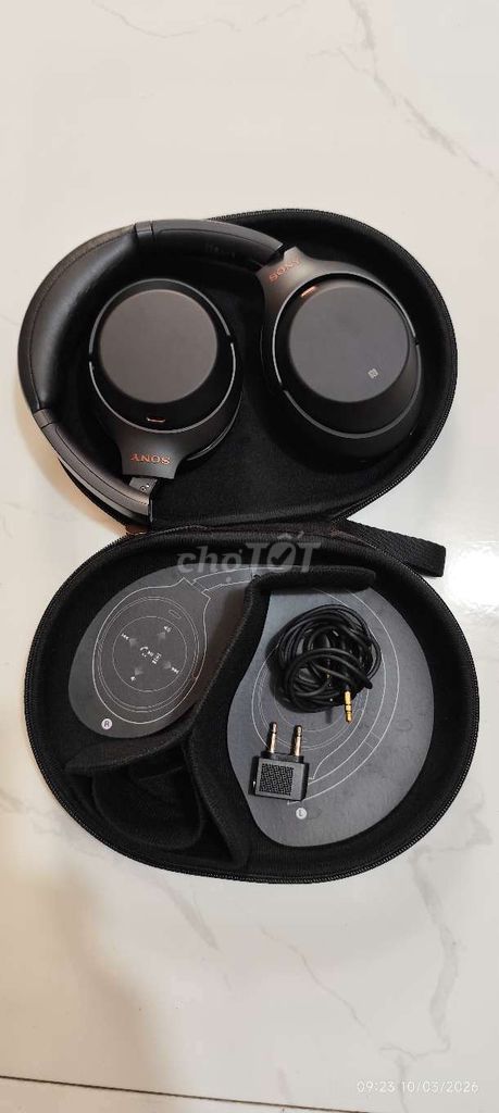 Tai nghe Sony WH-1000XM3 Đen. Mua bán Tivi, Âm thanh tại Huyện Quỳnh Phụ Thái Bình được đăng bởi Nguyễn Văn Hải hình 1