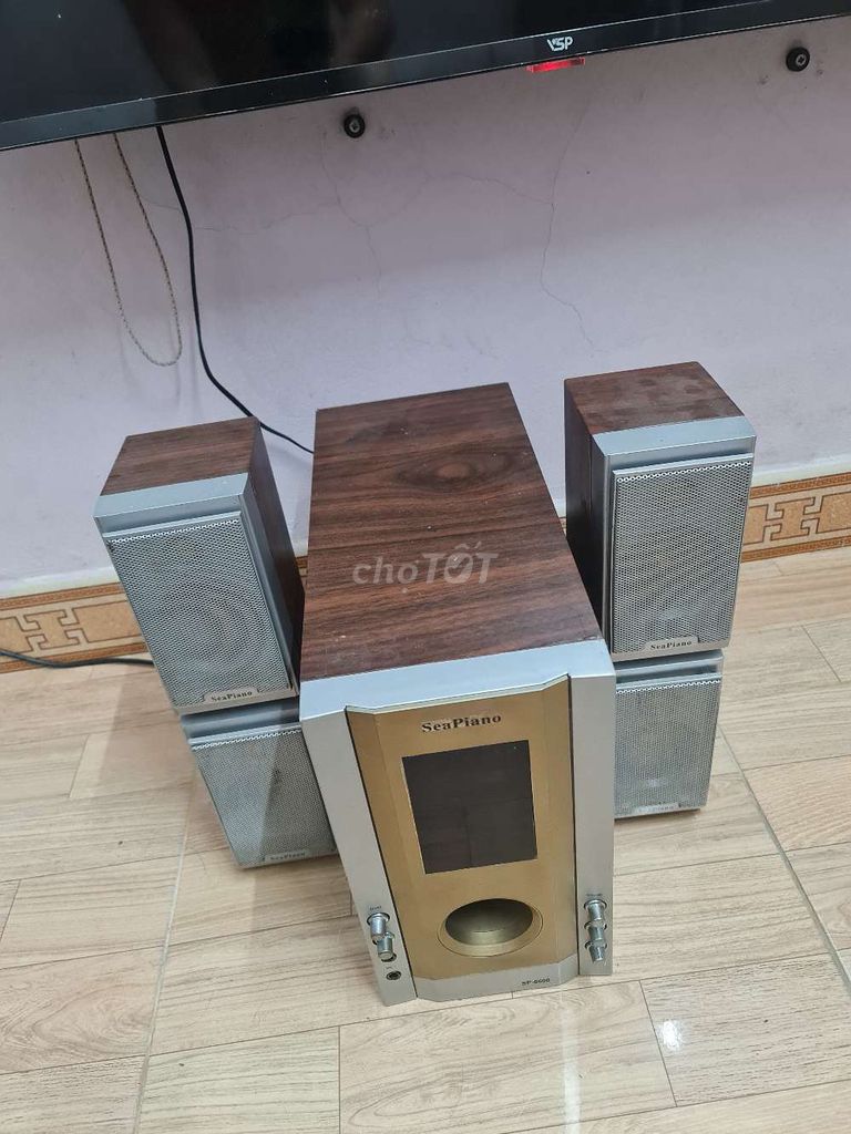 Loa vi tính SeaPiano 4.1 giá rẻ. Mua bán Tivi, Âm thanh tại Huyện Nghĩa Hưng Nam Định được đăng bởi Haipham hình 1