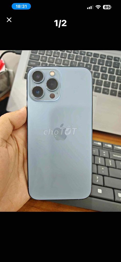 Apple iPhone 13 Pro Max Xanh. Mua bán Điện thoại tại Huyện Hóc Môn Tp Hồ Chí Minh được đăng bởi Pham ngoc phuc hình 1