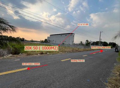 20x50 mặt tiền đường trà cú đức huệ -long an. Mua bán đất tại Huyện Đức Huệ Long An được đăng bởi TRẦN DUY