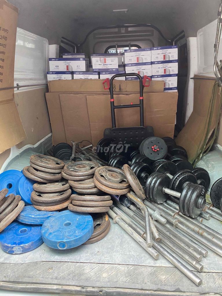 Tạ tay Gang kim loại. Mua bán Đồ thể thao, Dã ngoại tại Quận Bình Tân Tp Hồ Chí Minh được đăng bởi Nguyễn Văn Tài hình 1