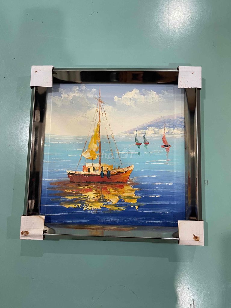 Tranh sơn dầu nhập khẩu size 35x35