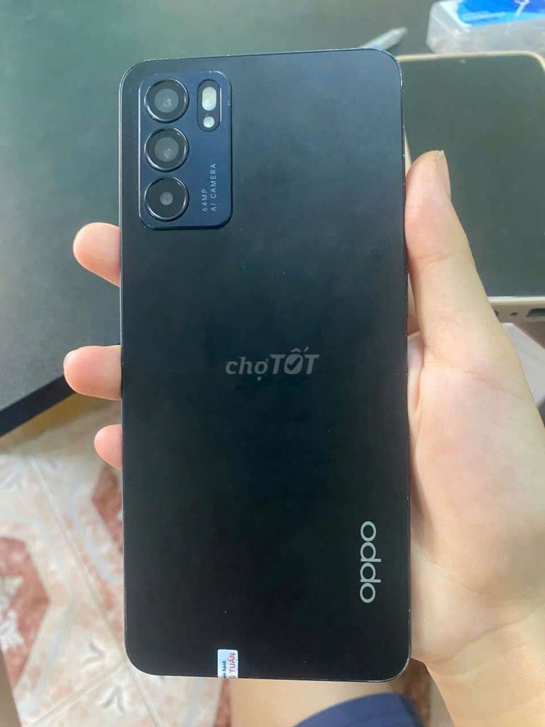 Oppo reno6 5g, r8 128g, đẹp, mất vân. Mua bán Điện thoại tại Thành phố Thủ Dầu Một Bình Dương được đăng bởi Phước Mobile hình 1