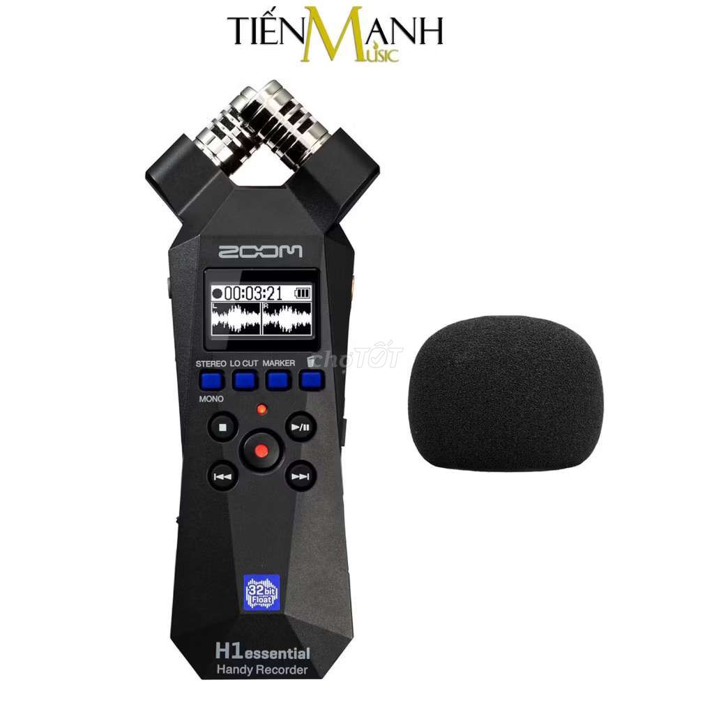 Máy thu âm Zoom H1 Essential Đen 32GB. Mua bán Tivi, Âm thanh tại Quận 3 Tp Hồ Chí Minh được đăng bởi Ngân Stone hình 1