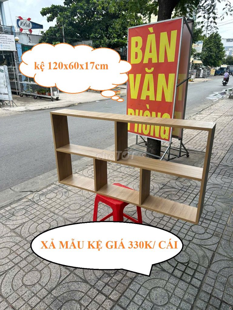 XẢ KỆ SÁCH 60X120X17CM VÁN GỖ VÀNG NHẠT 17MM. Mua bán Tủ, kệ gia đình tại Quận Tân Bình Tp Hồ Chí Minh được đăng bởi NỘI THẤT VĂN PHÒNG TỦ KỆ TRƯNG BÀY hình 1