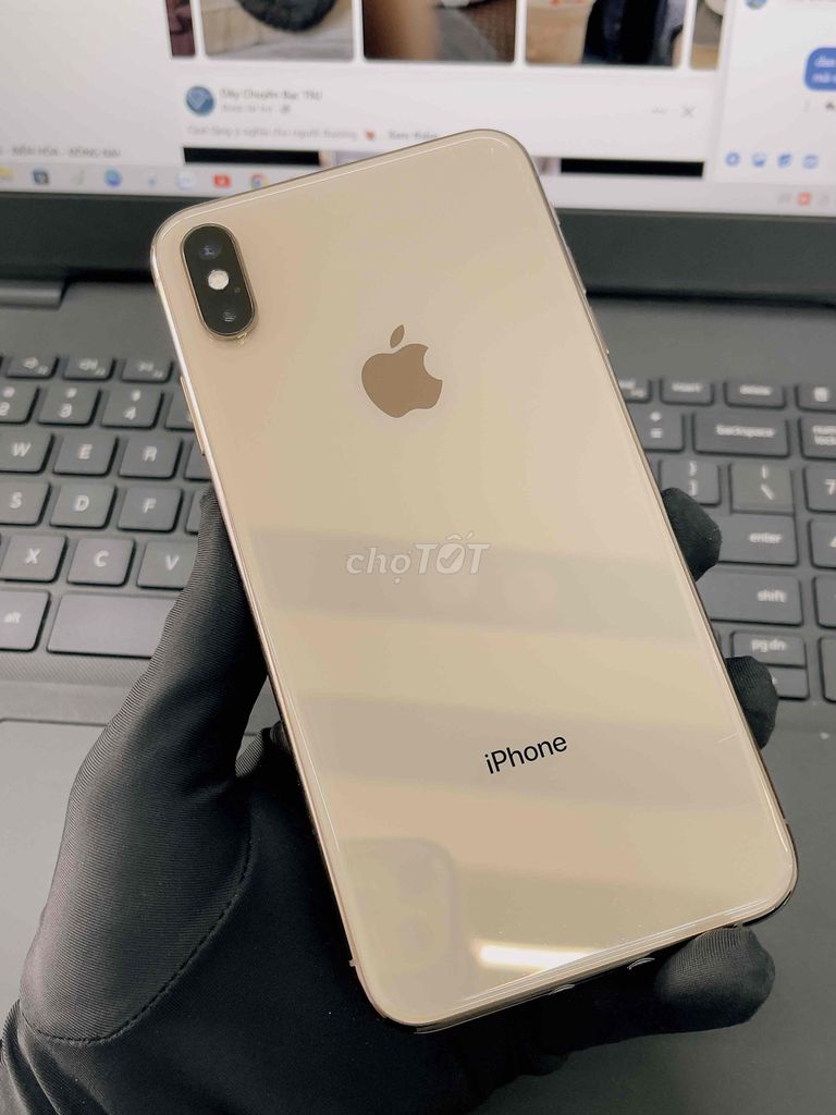 iPhone XS Max 256GB Vàng MÁY ZIN QUỐC TẾ 99%. Mua bán Điện thoại tại Thành phố Biên Hòa Đồng Nai được đăng bởi DT MOBILE BIÊN HOÀ hình 1