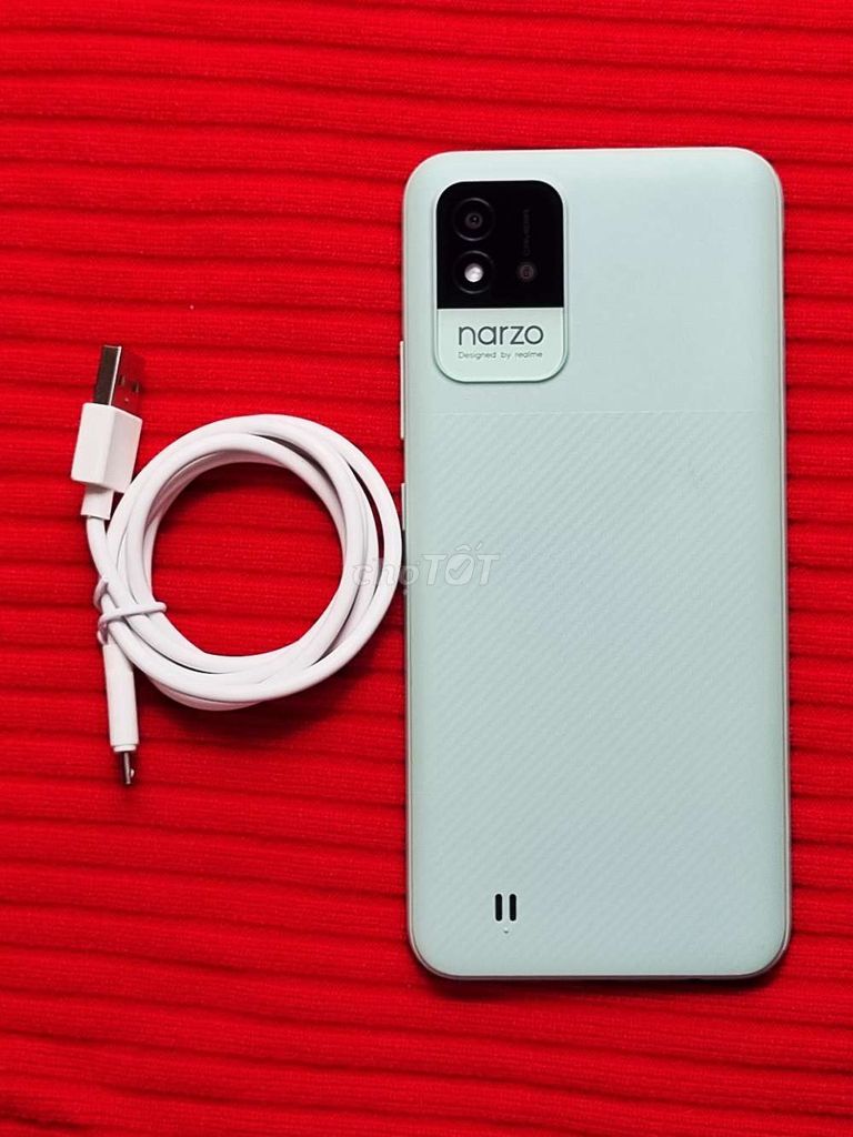 Realme Narzo 50i 4/64GB Xanh nhạt. Mua bán Điện thoại tại Quận Hải Châu Đà Nẵng được đăng bởi Lộc Roy hình 1