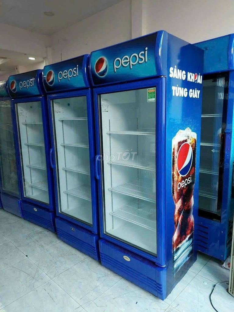 Tủ mát pepsi 700l còn mới 89%