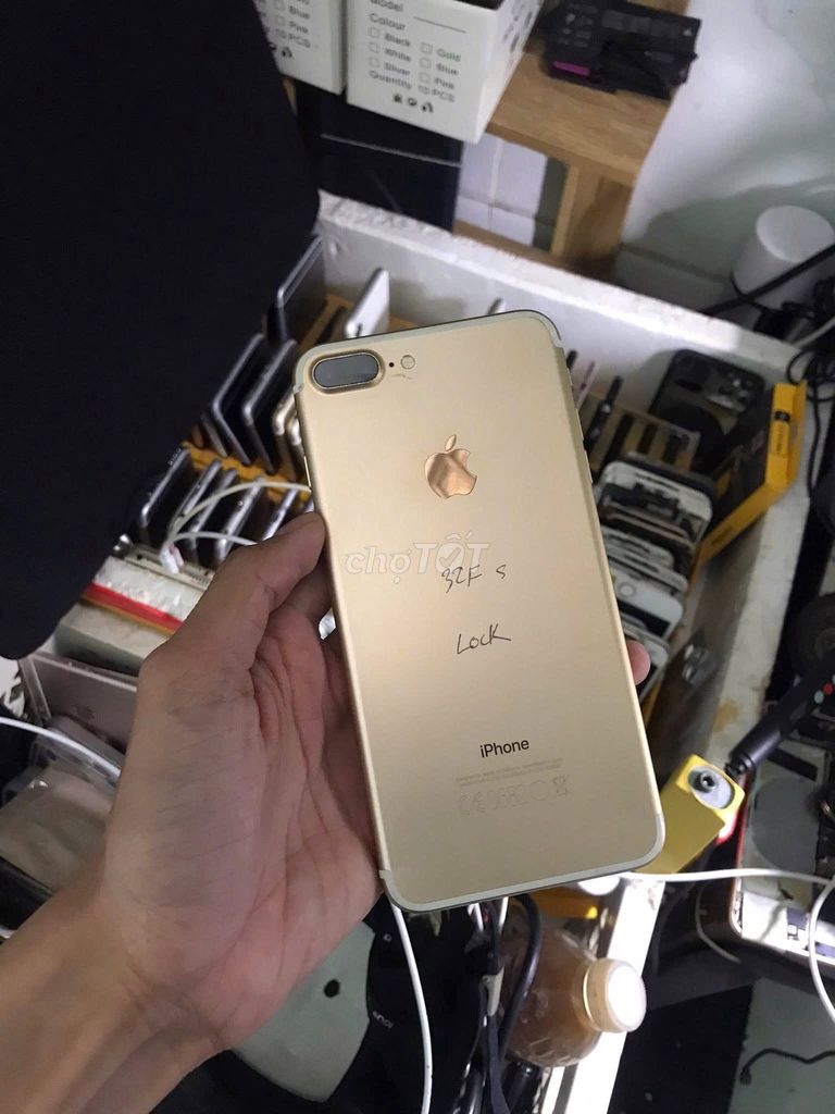 iPhone 7 Plus 32GB Vàng Lock. Mua bán Điện thoại tại Quận Tân Phú Tp Hồ Chí Minh được đăng bởi Hội Đồ Điện Tử hình 1