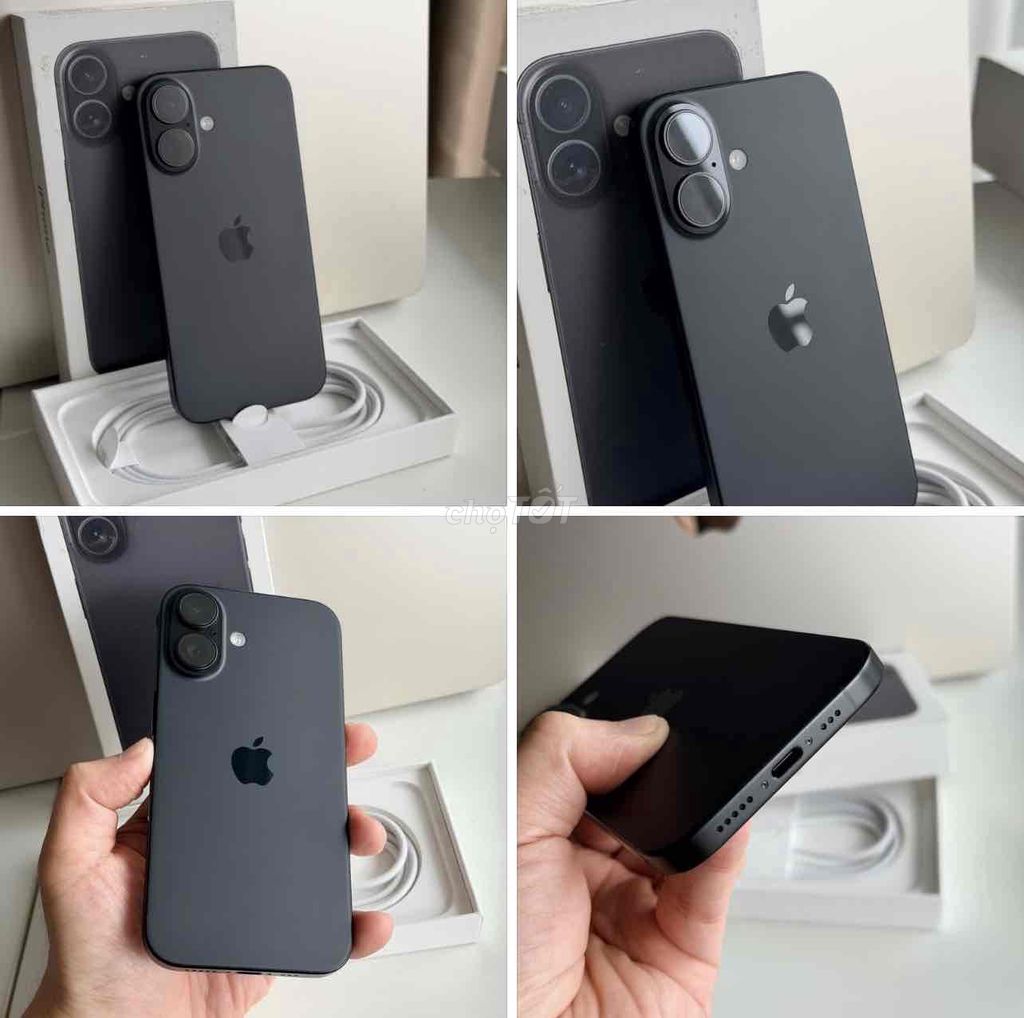 iPhone 16 128G Đen New FULLBOX APPLE 2027. Mua bán Điện thoại tại Quận Thanh Xuân Hà Nội được đăng bởi Nguyễn Huy Dũng hình 1