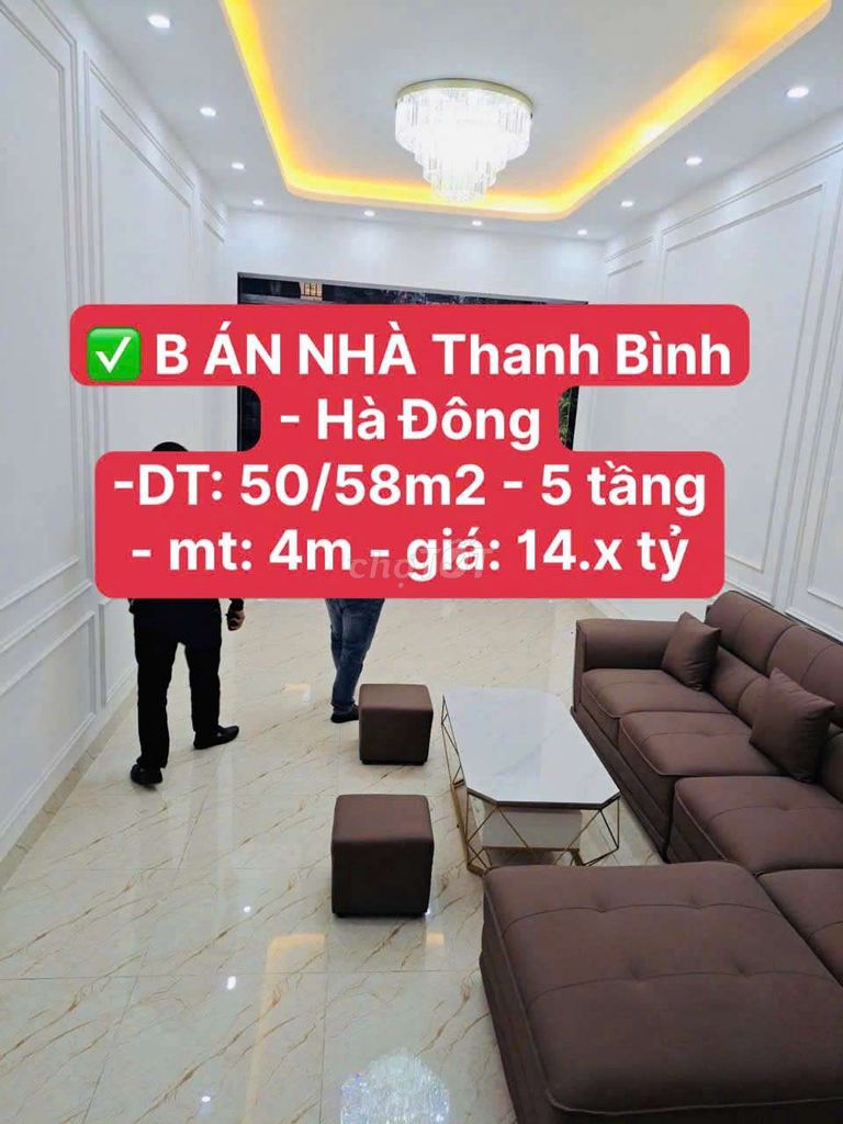 ✅ B ÁN NHÀ Thanh Bình - Hà Đông
Nhà Đẹp Ô TÔ VÀO NHÀ ĐIỂM, SIÊU ĐẸP RẺ