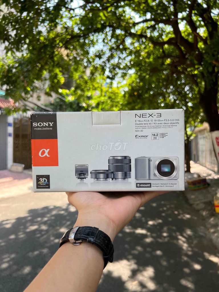 Máy ảnh Sony NEX-3 + 16-50mm OSS. Mua bán Máy ảnh, Máy quay tại Quận Gò Vấp Tp Hồ Chí Minh được đăng bởi Nguyễn Phan Bá Khoa hình 1