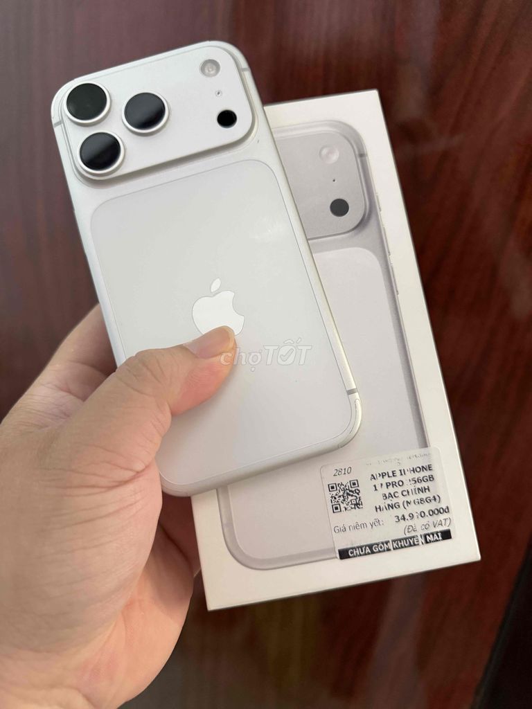 Apple iPhone 17 Pro 256GB Bạc Như mới. Mua bán Điện thoại tại Quận Phú Nhuận Tp Hồ Chí Minh được đăng bởi hung hình 1