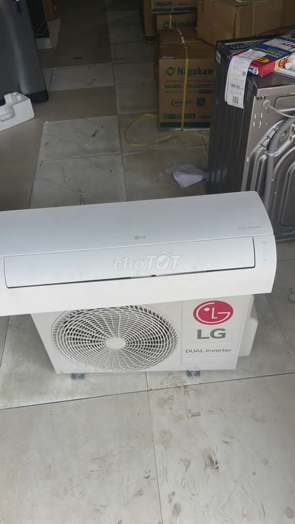 Máy lạnh LG Dual Inverter Tiết kiệm điện - GÓP DỄ. Mua bán Máy lạnh, điều hoà tại Huyện Đức Hòa Long An được đăng bởi Ngọc Bích Điện Máy Trả Góp  hình 1