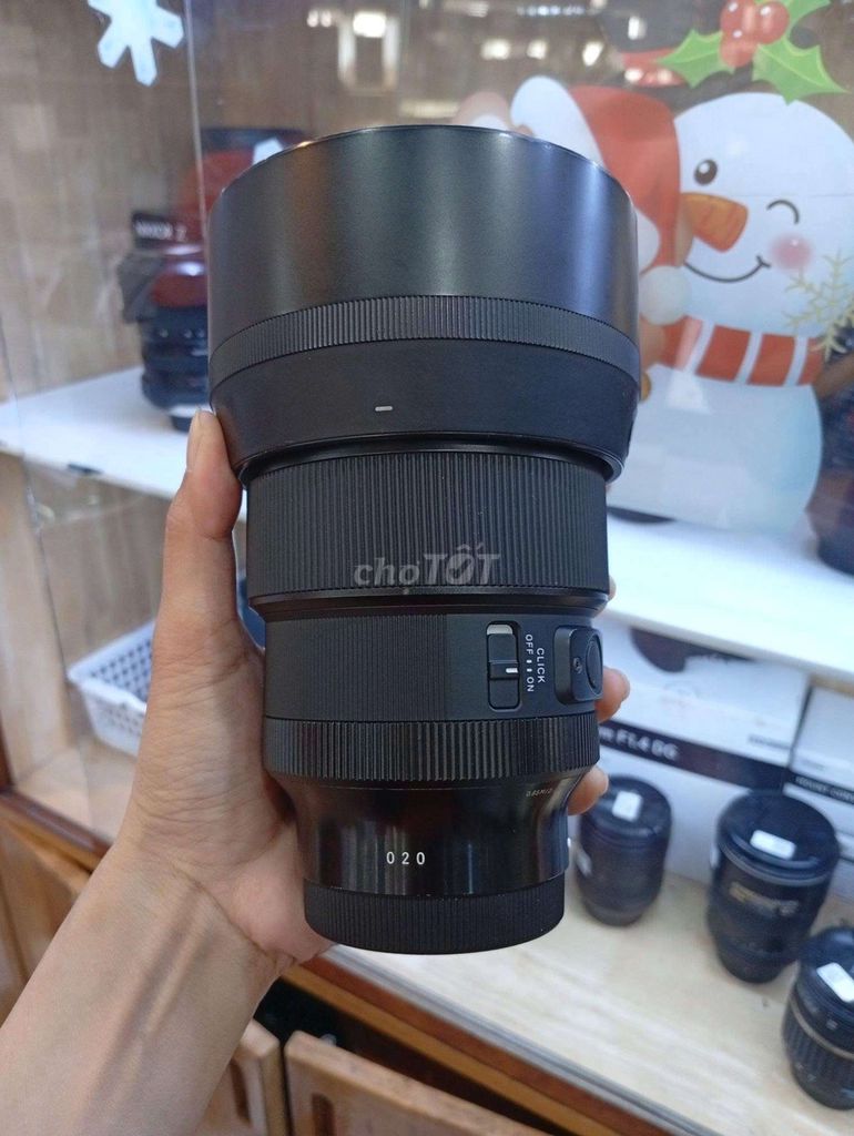 Ống kính Sigma 85mm F1.4 Art sony. Mua bán Máy ảnh, Máy quay tại Quận 1 Tp Hồ Chí Minh được đăng bởi Thanh Thanh hình 1