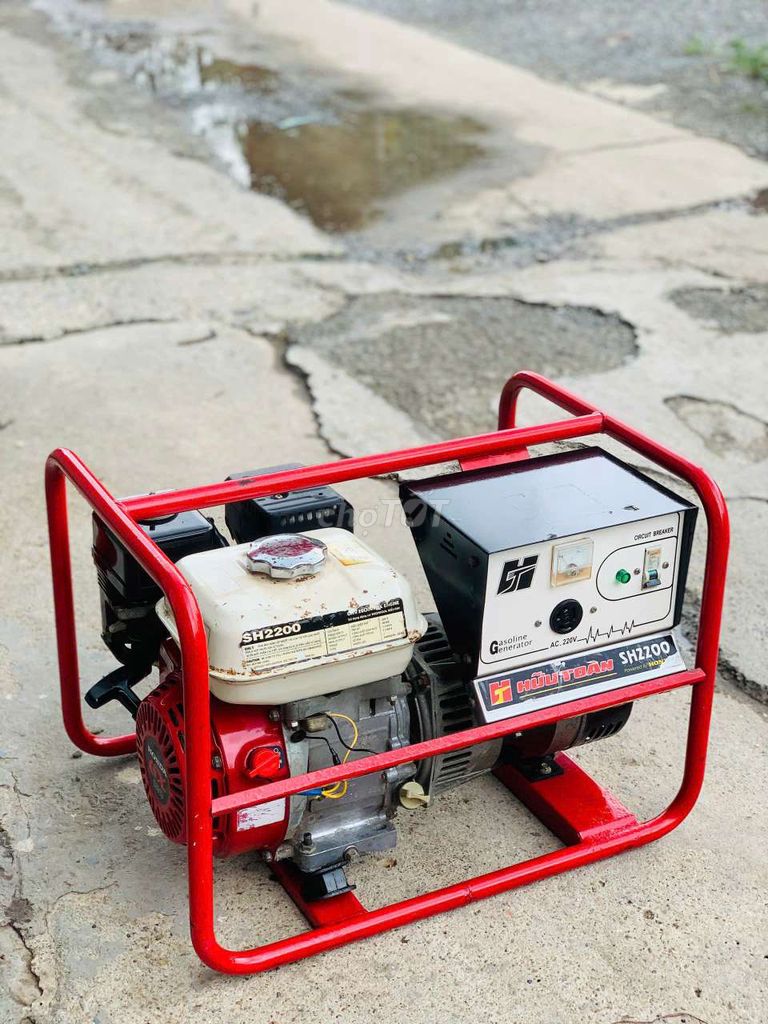 Máy phát điện Hữu Toàn SH2200 1.5 kW Đỏ. Mua bán Nội thất, đồ gia dụng khác tại Huyện Thường Tín Hà Nội được đăng bởi Nvt hình 1