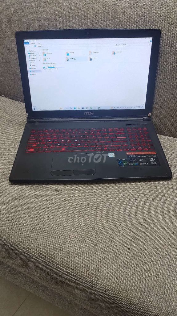 MSI GP62M 7REX i7-7700HQ 8GB/256GB. Mua bán Laptop tại Quận Tây Hồ Hà Nội được đăng bởi Đặng Cao Sơn hình 1