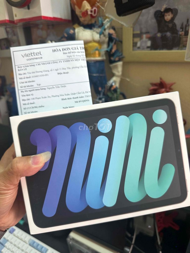 Apple iPad Mini 7 128GB Wi-Fi Mới. Mua bán Máy tính bảng tại Quận Cẩm Lệ Đà Nẵng được đăng bởi Huawei Chính Hãng Đà Nẵng zz Mua và Bán Đồng Hồ Mới Cũ zz  hình 1