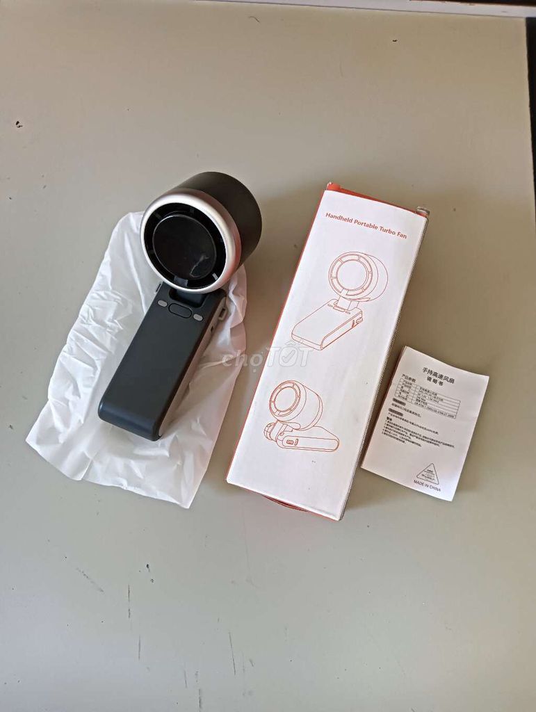Quạt cầm tay Gió Turbo 5 cấp độ. Mua bán Quạt tại Quận 5 Tp Hồ Chí Minh được đăng bởi Suy Nguyen hình 1