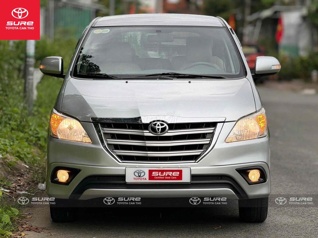 Innova G 2015 (AT). Bảo hành 1 năm/20.000km. Mua bán Ô tô tại Quận Cái Răng Cần Thơ được đăng bởi Xe qua sử dụng chính hãng Toyota Sure Cần Thơ hình 1