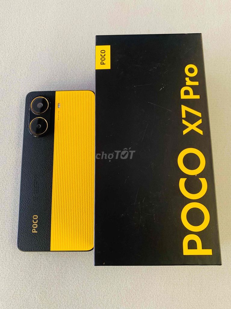 POCO X7 Pro 8/256GB Quốc Tế Chính Hãng cbh 3/2027. Mua bán Điện thoại tại Quận Ninh Kiều Cần Thơ được đăng bởi shop một chín tám tám hình 1