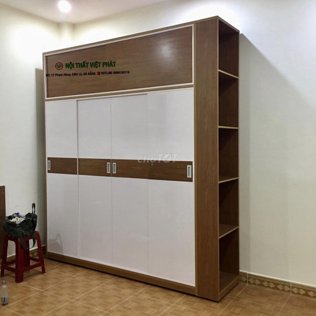Tủ quần áo Nội Thất Việt Phát Nhựa Đài Loan. Mua bán Nội thất, đồ gia dụng khác tại Quận Cẩm Lệ Đà Nẵng được đăng bởi Nội Thất Nhựa Đài Loan Việt Phát hình 1
