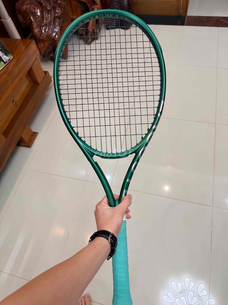 Vợt tennis Xanh lá 99% mới. Mua bán Đồ thể thao, Dã ngoại tại Thành phố Bảo Lộc Lâm Đồng được đăng bởi Cao Thanh Huy hình 1