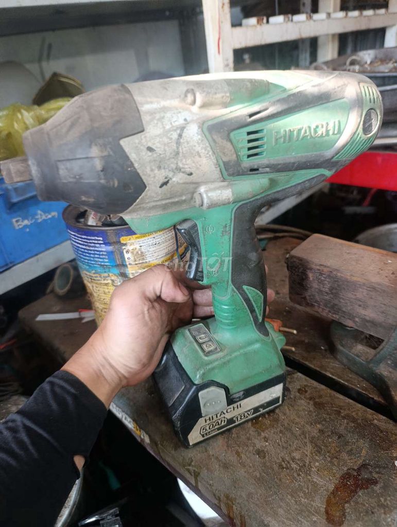 Máy bắn bulong Hitachi 18V 1500N Xanh lá. Mua bán Đồ chuyên dụng, Giống nuôi trồng tại Thành phố Thủ Đức Tp Hồ Chí Minh được đăng bởi Lê Đạt hình 1