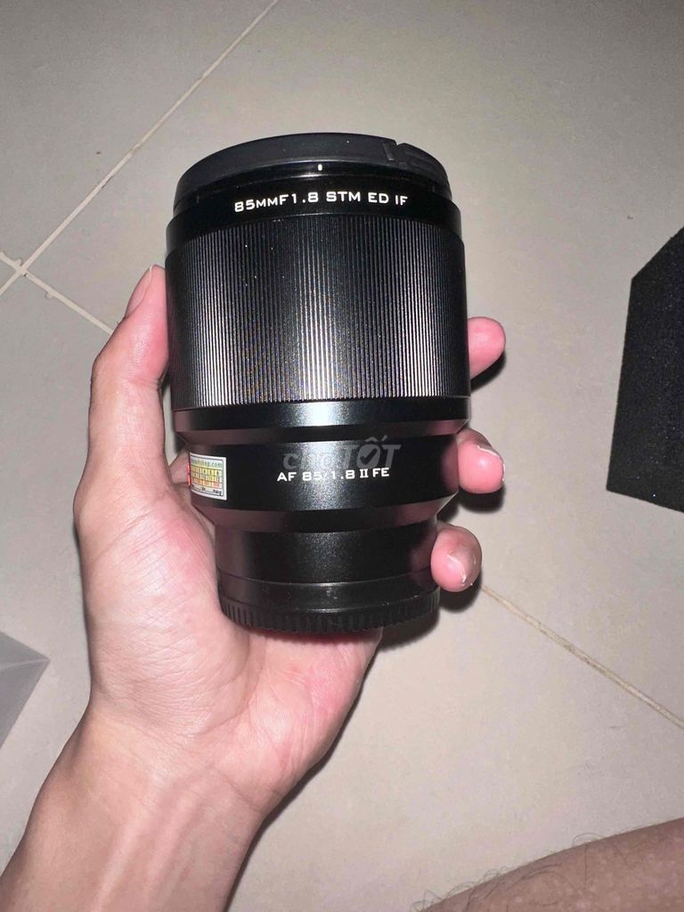 Ống kính Viltrox 85mm f1.8 II FE Đen. Mua bán Máy ảnh, Máy quay tại Thành phố Dĩ An Bình Dương được đăng bởi Thế Dương hình 1