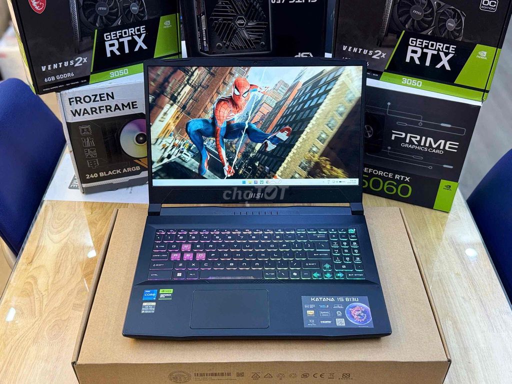 MSI Katana I5-13500H 16G/1000G RTX 3050 6G Zin Tem. Mua bán Laptop tại Quận Ninh Kiều Cần Thơ được đăng bởi mua bán laptop Thành Võ Cần Thơ hình 1